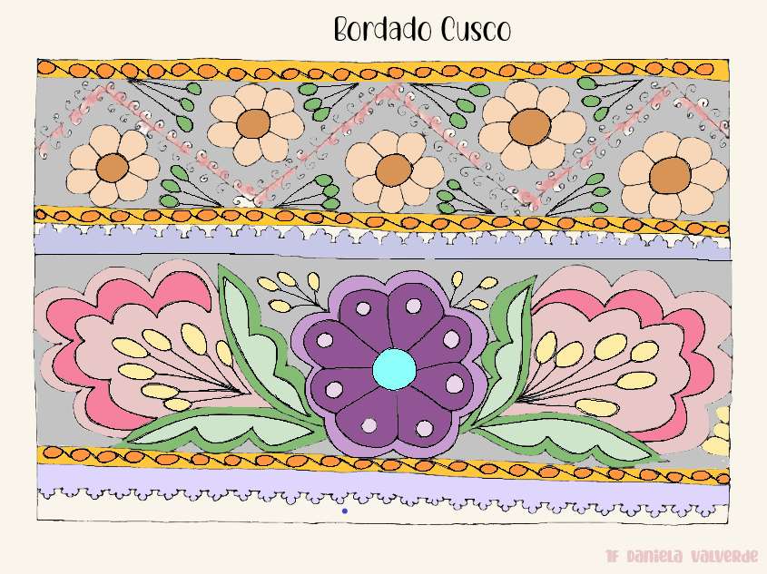 Embroidery, Cusco online puzzle
