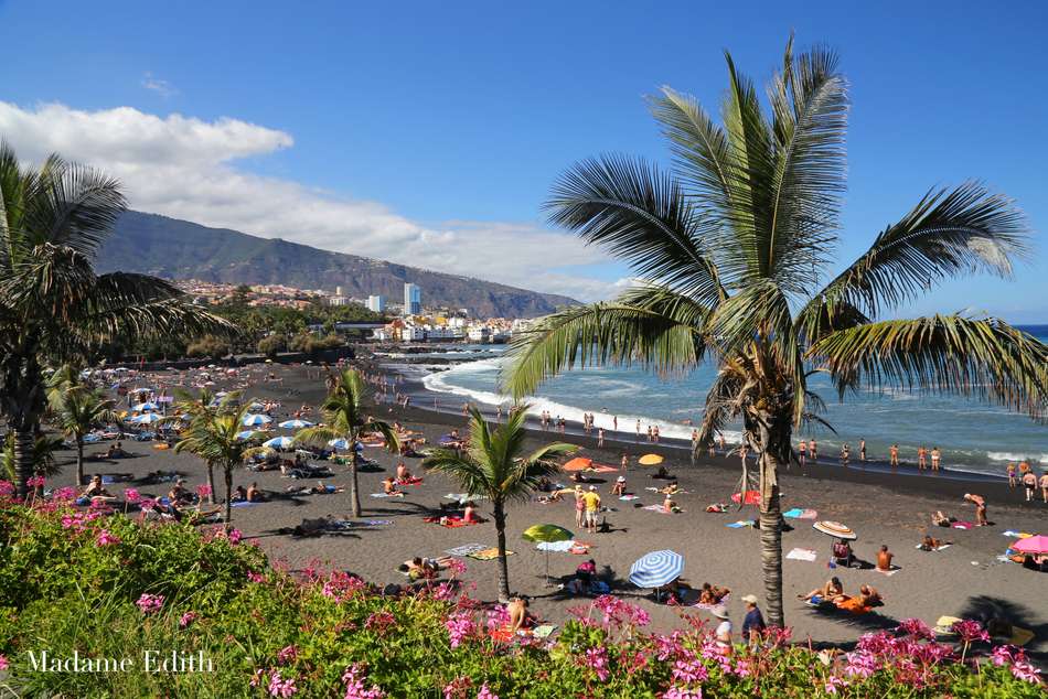 Pláž Tenerife online puzzle