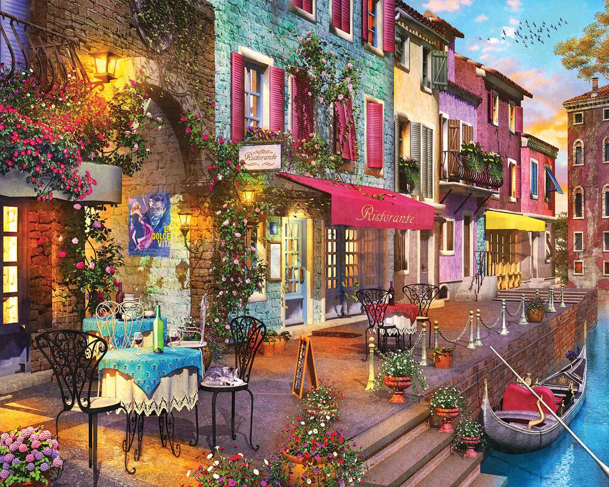the road near the water jigsaw puzzle online