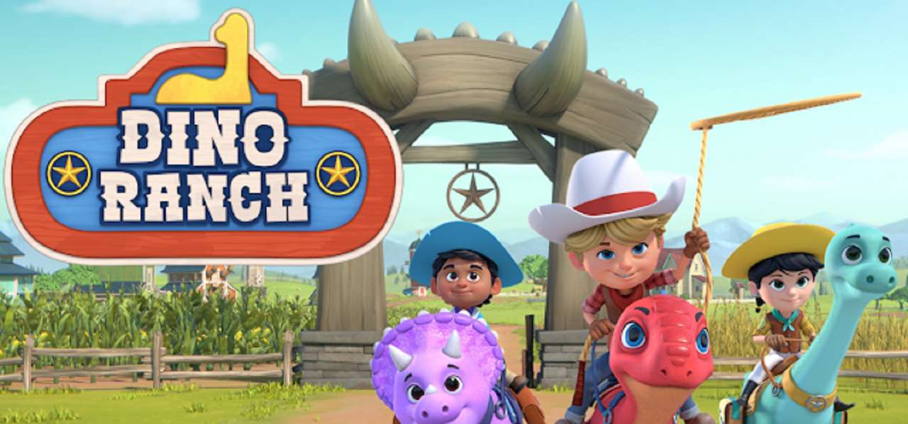 Dino-Ranch Puzzlespiel online