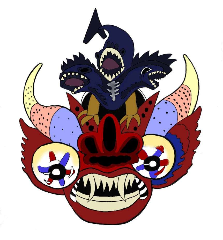Diablada Mask - Puno Pussel online