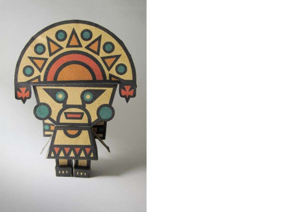 Культура Ламбаєка - Перуанське мистецтво пазл онлайн