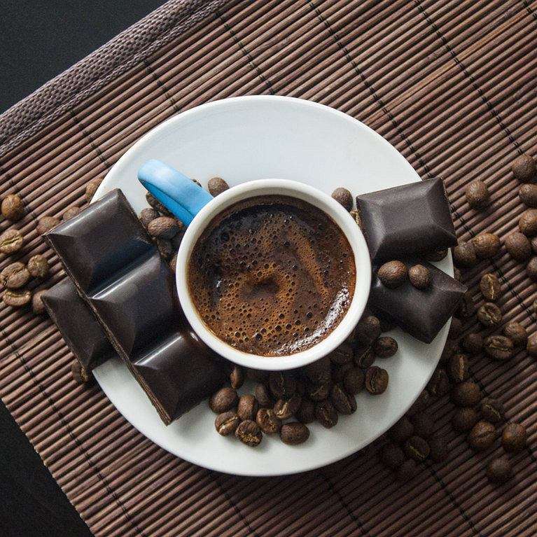 Caffè con cioccolato puzzle online
