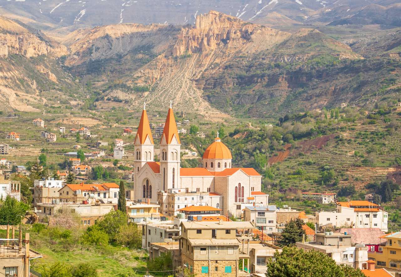 Bsharri, Kadisha Valley, Líbano quebra-cabeças online