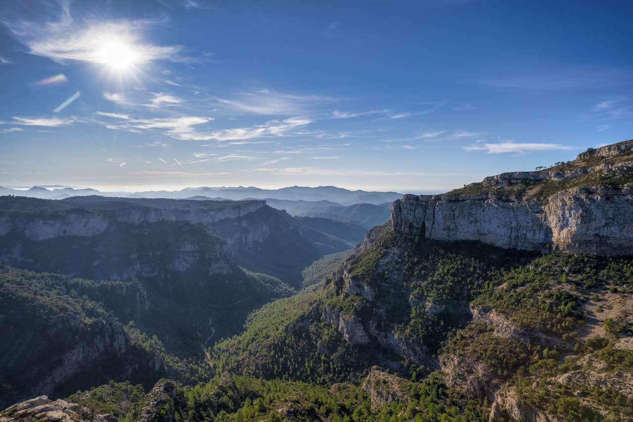 Reserva Natural Llaberia, Каталуния, Испания онлайн пъзел