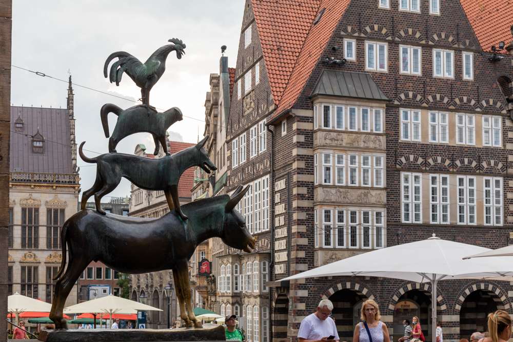 Músicos de la ciudad de Bremen rompecabezas en línea