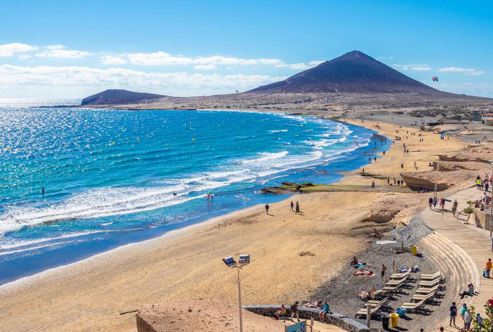 Tenerife - ostrov ve Španělsku v Atlantském oceánu online puzzle