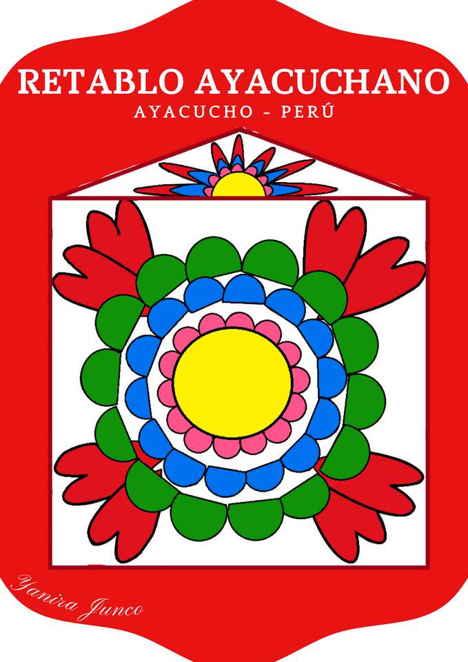 Oltář Ayacuchano - Ayacucho online puzzle