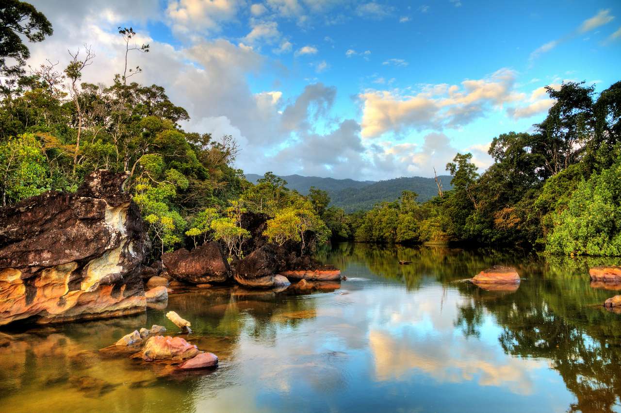Национален парк Масоала в Мадагаскар онлайн пъзел