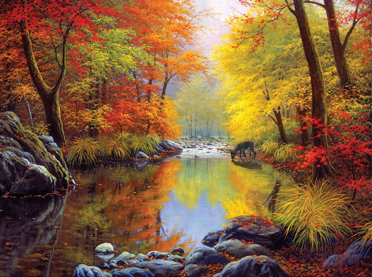 autunno nella natura puzzle online