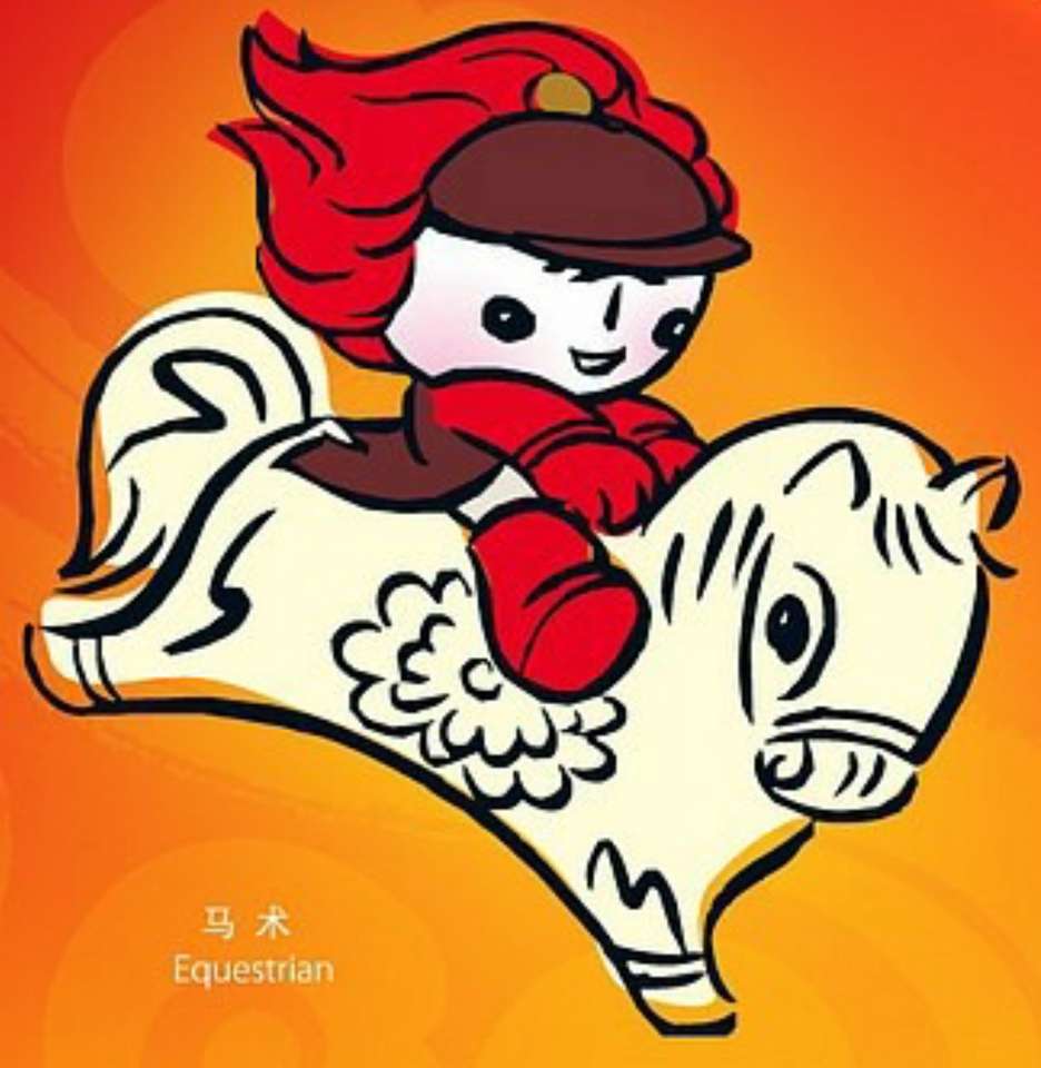 Pechino 2008 equestre puzzle online
