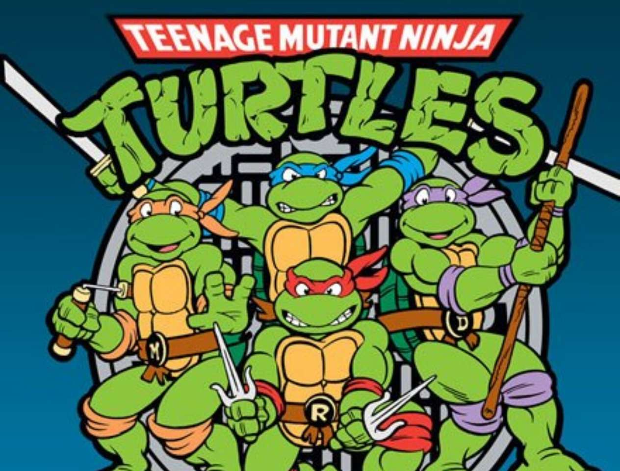 Ninja Turtles online puzzle