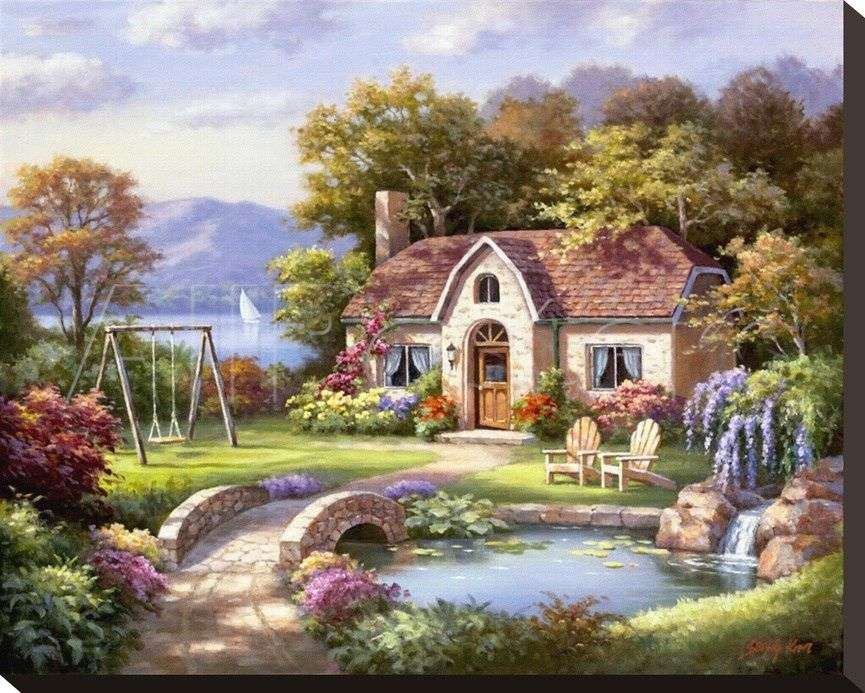 house in nature online puzzle
