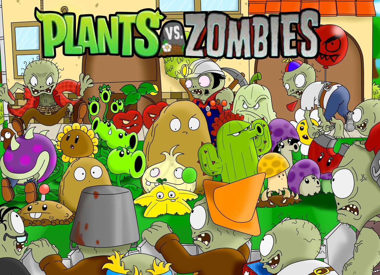 plantas contra Zombies rompecabezas en línea