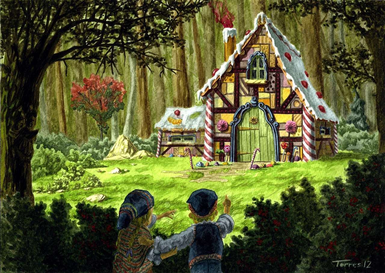 Hansel e Gretel puzzle online