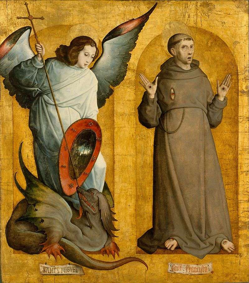 Свети Михаил и Франциск онлайн пъзел