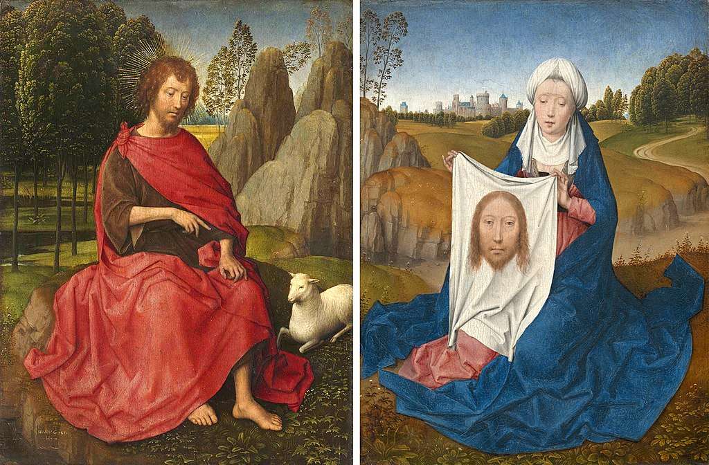 St. Johannes Döparen och St. Veronica pussel på nätet