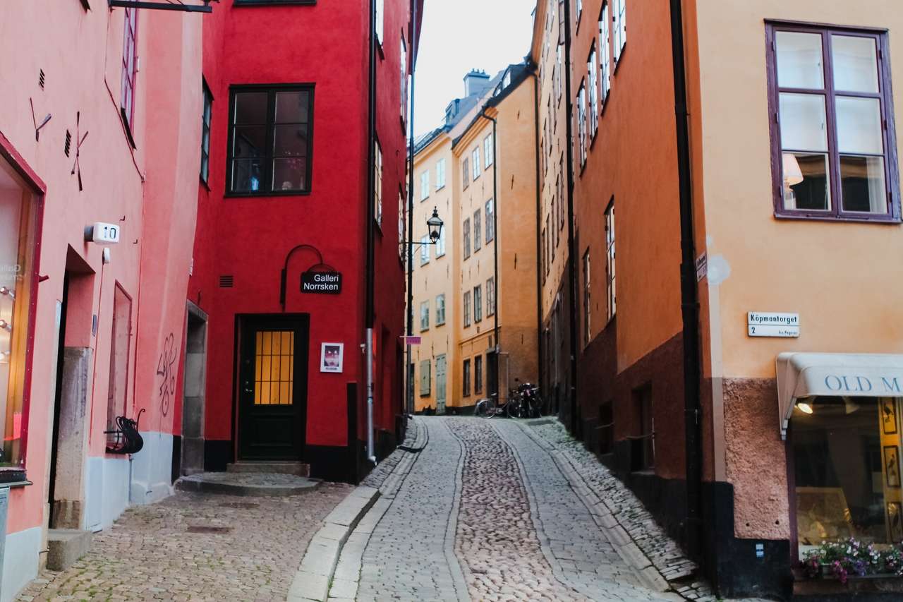 Стокхолм, Швеция онлайн пъзел