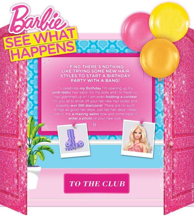 Барби в Stardoll онлайн пъзел