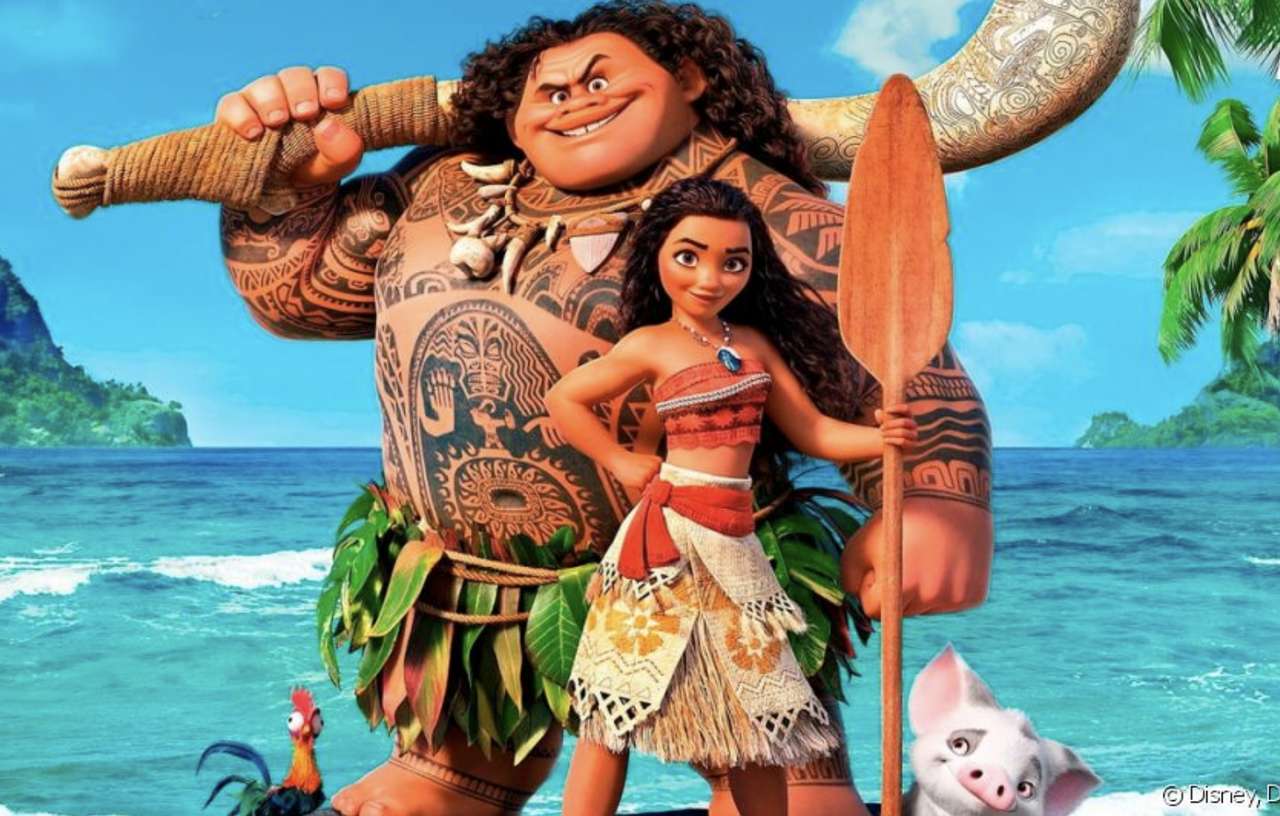 Moana and Pork online puzzle