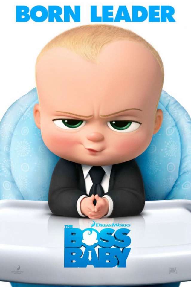 The Boss Baby 2017 filmaffisch pussel på nätet