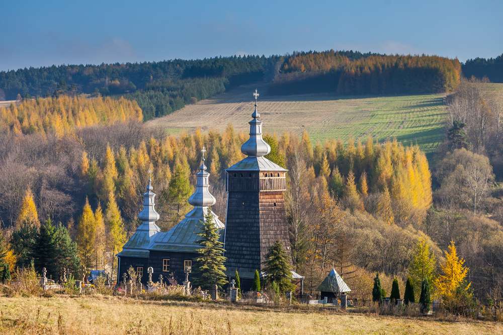 Pravoslavný kostel Nízkých Beskyd skládačky online