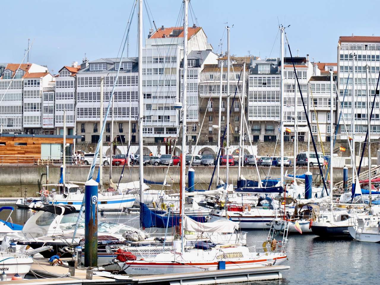 Marina A Coruña Online-Puzzle