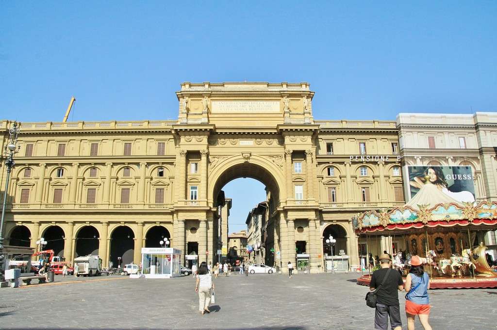 Welcher Ort in Florenz ist das? Puzzlespiel online