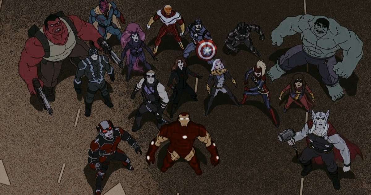 United Avengers skládačky online