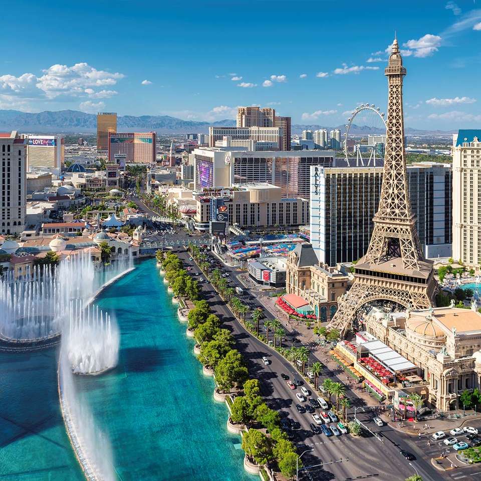 Las Vegas- una città nello stato americano del Nevada puzzle online