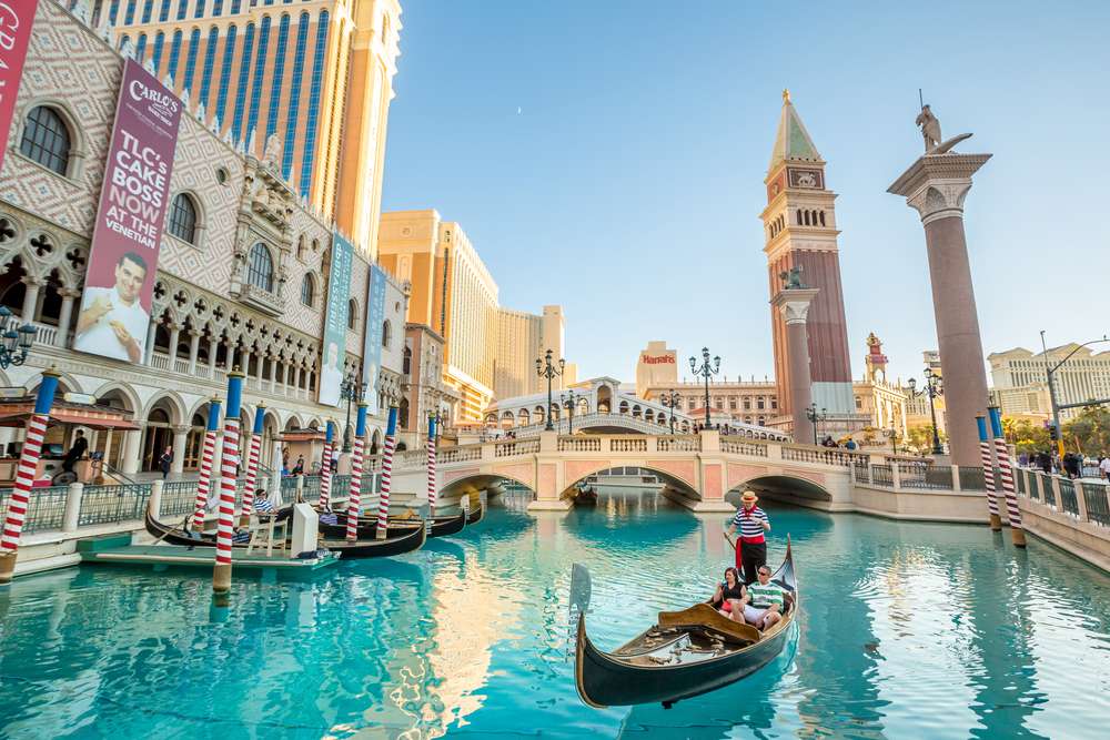 Benátky v Las Vegas online puzzle