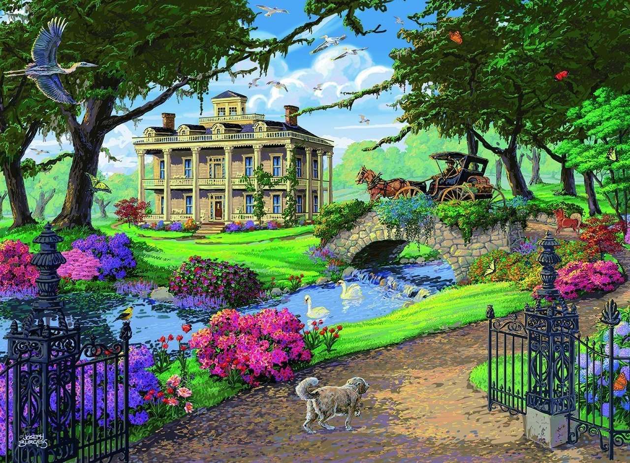 Visiting the Mansion Puzzlespiel online