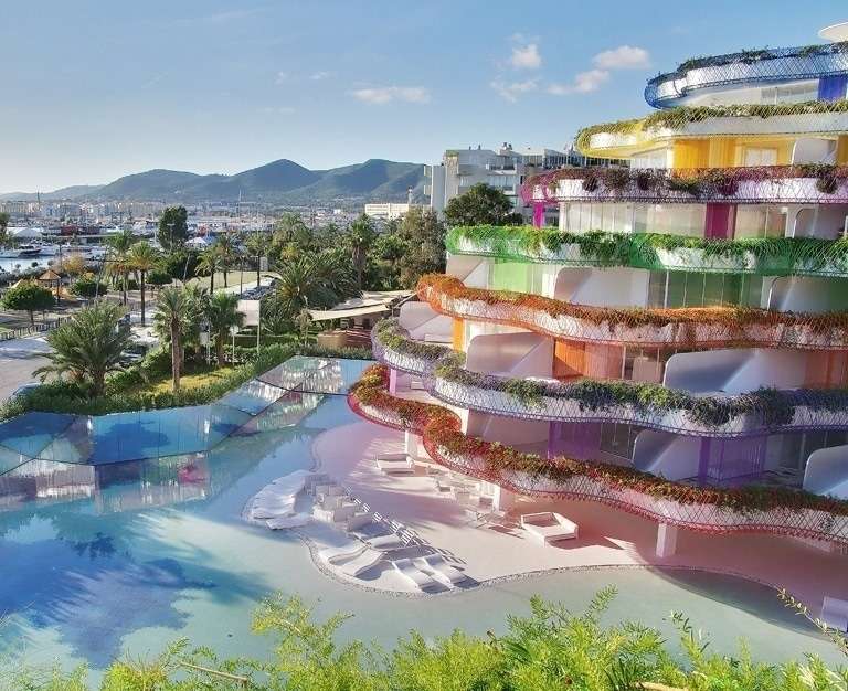 Luxuriöses Hotel auf Ibiza - Las Boas Ibiza Online-Puzzle