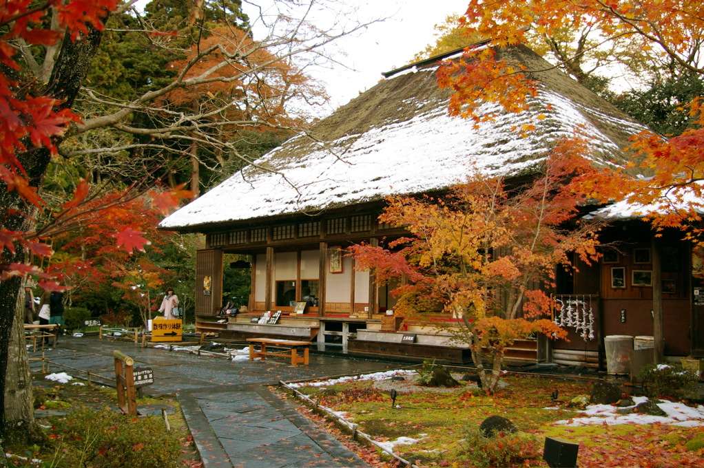 храм Япония онлайн пъзел