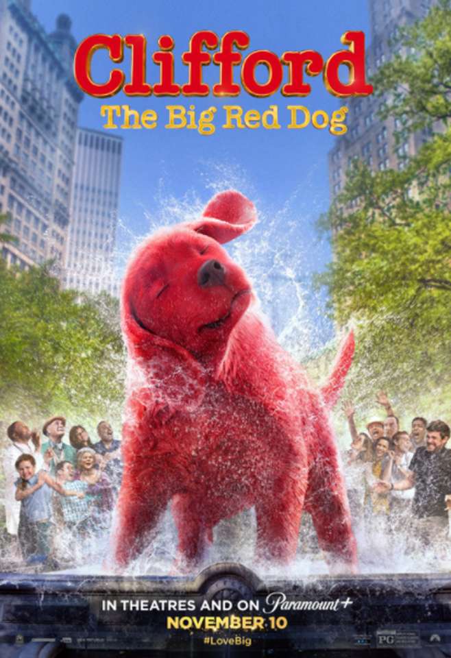 Filmový plakát Clifford the Big Red Dog 2 online puzzle