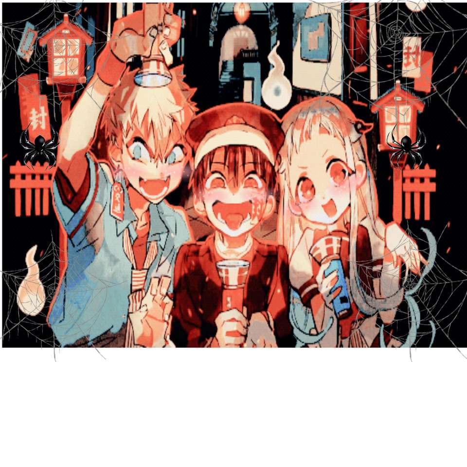 Halloweenské puzzle Hanako skládačky online