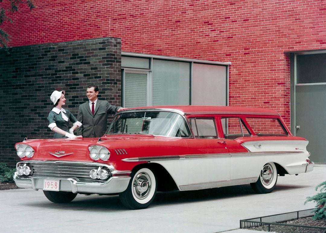 1958 Chevrolet Nomad Wagon quebra-cabeças online