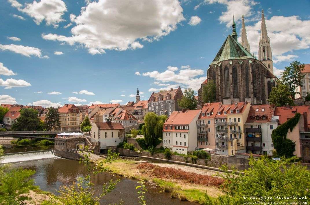Η πόλη Gorlitz στο Neisse Łużycka - Γερμανία online παζλ
