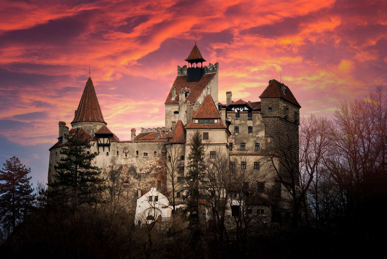 Drákulův hrad online puzzle