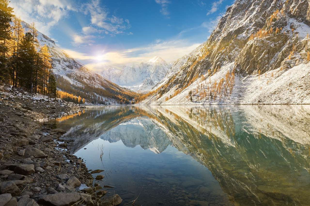 Montagnes de l'Altaï, crête de Chuya puzzle en ligne