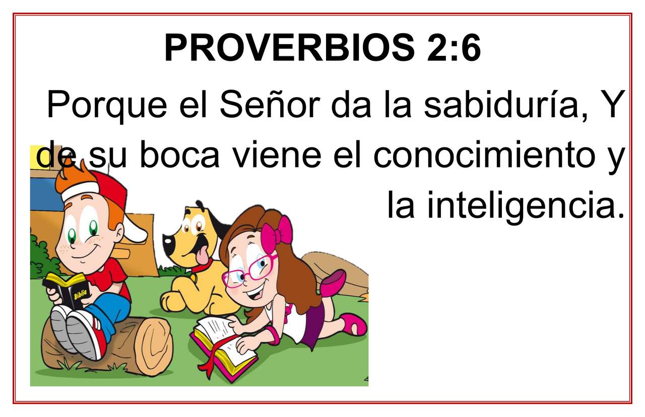 Proverbi 2: 6 puzzle online