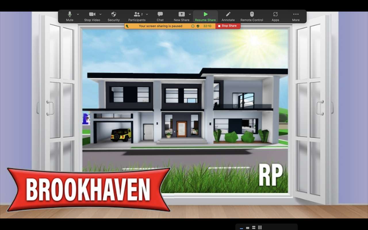 Brookhaven Roblox Pussel online