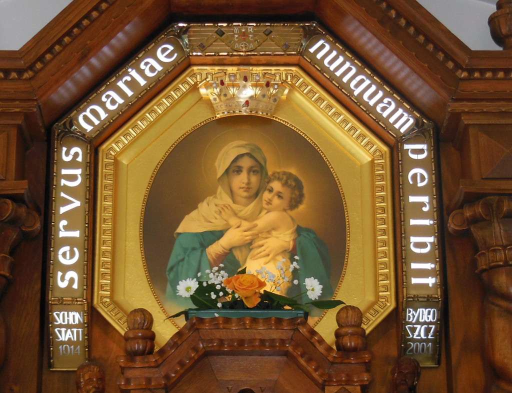 Háromszoros Szűzanya szentélye Byd kirakós online