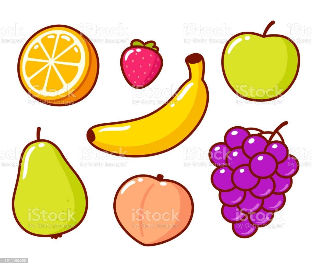 Alimentos Saudáveis ​​de Frutas puzzle online