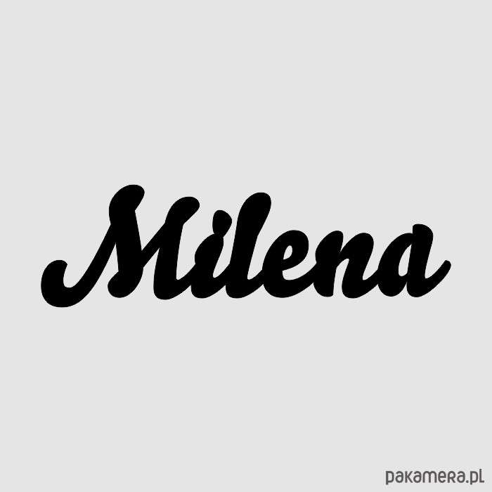 Namnet på Milena Pussel online