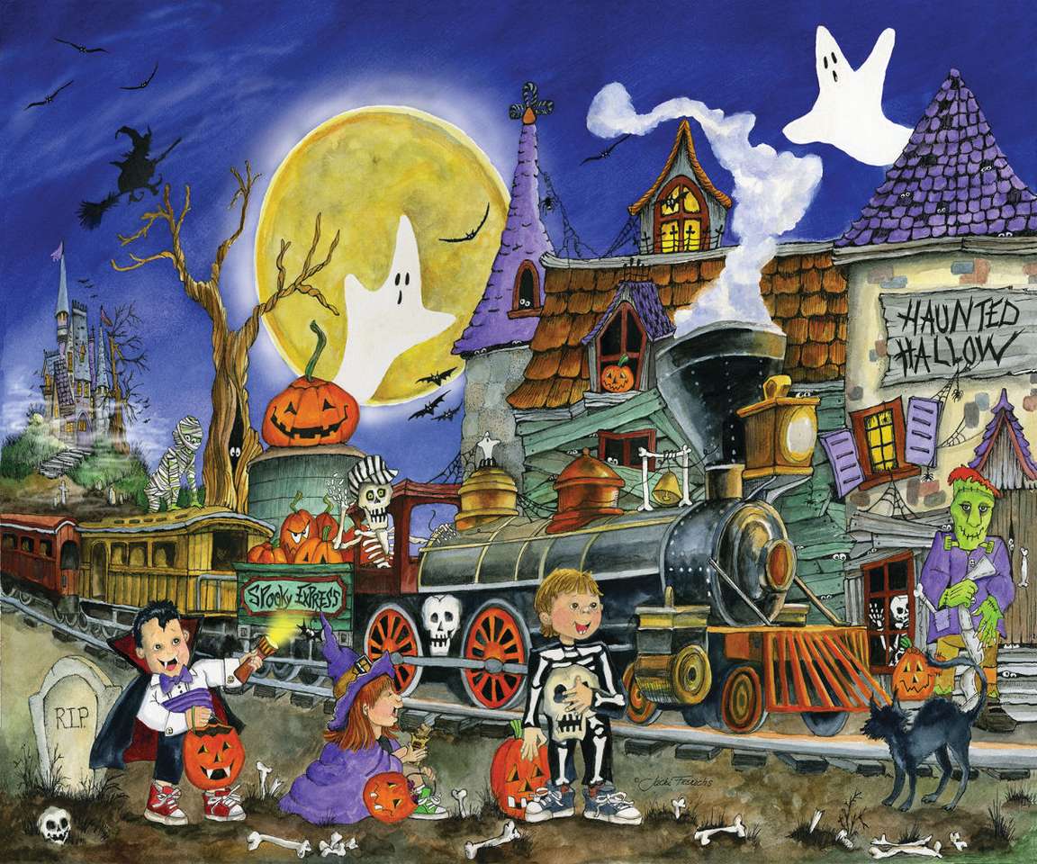 Spooky Express puzzle online