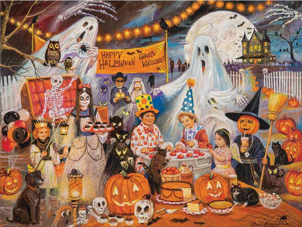 Ghosts Welcome jigsaw puzzle online