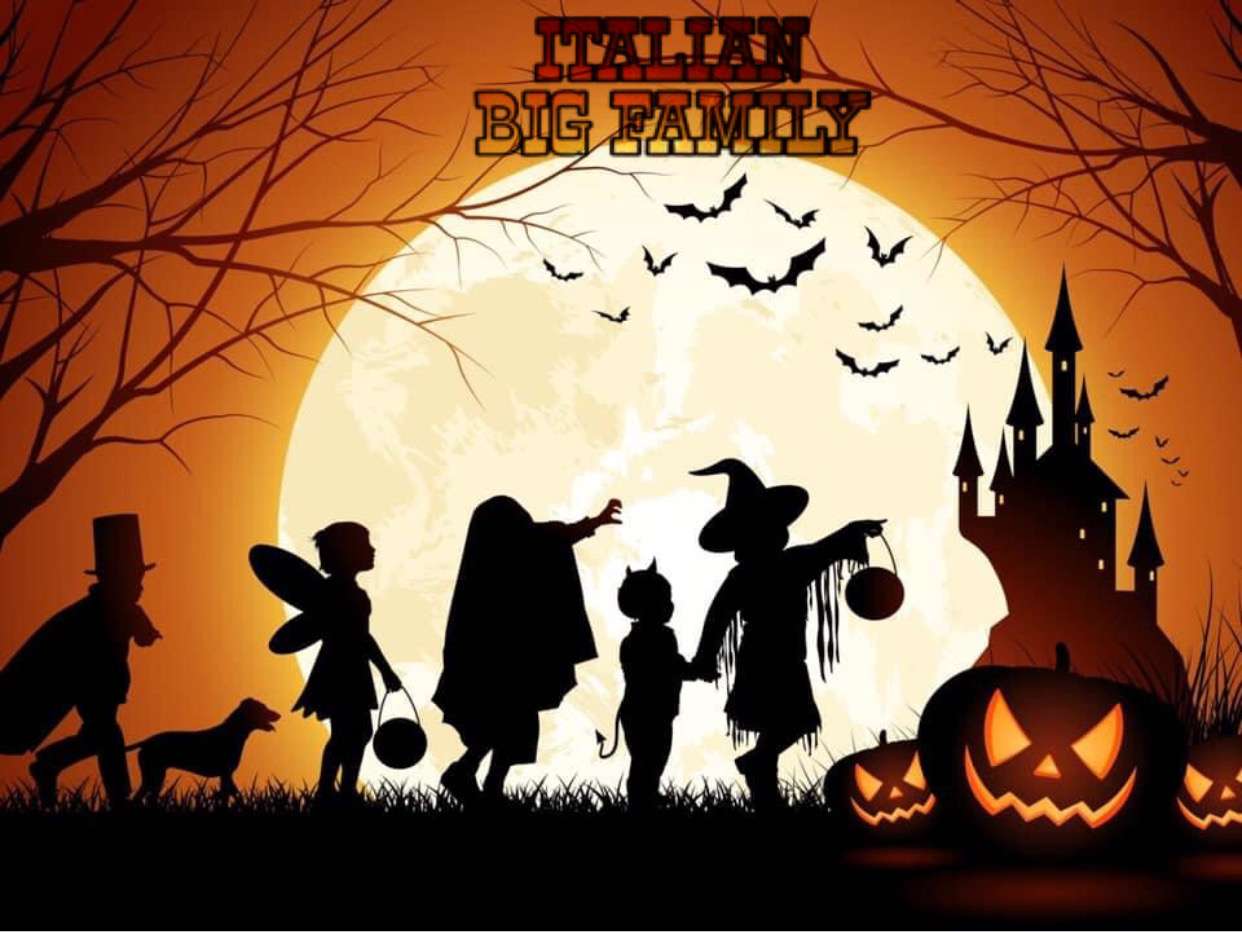 Monnayeur Grande famille Halloween puzzle en ligne