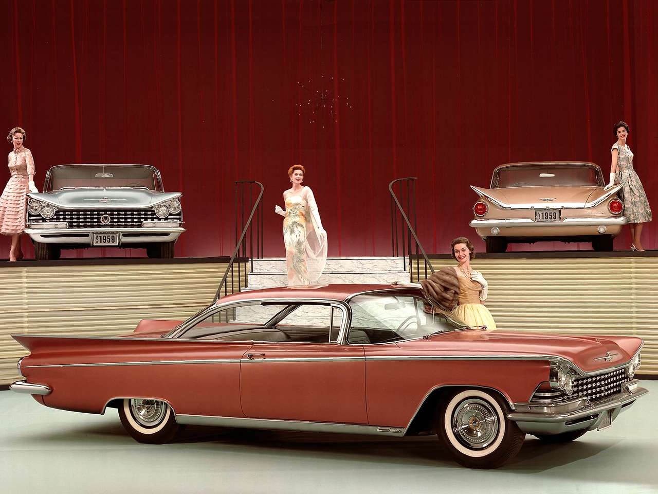 2-дверний жорсткий верх Buick Invicta 1959 року випуску онлайн пазл