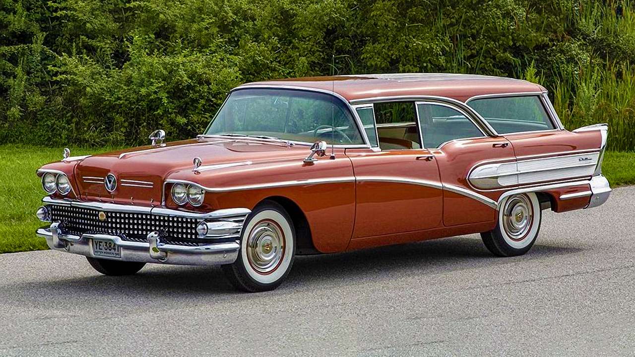 1958 Buick Century Caballero pussel på nätet